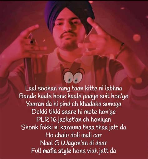 sidhu moose wala lyrics berry